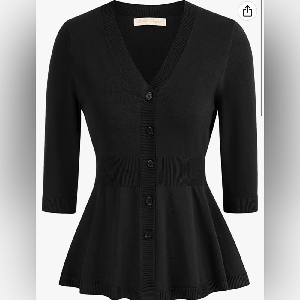COPY - Black plus size cardigan brand new